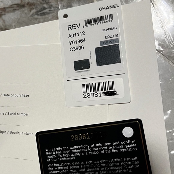 Chanel Classic Medium Flap Back Handbag in Black - Picture 15 of 15